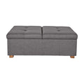 Double Storage Ottoman Bench V10090