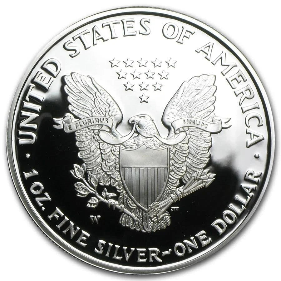 1 oz Proof Silver American Eagle with Box & COA T424