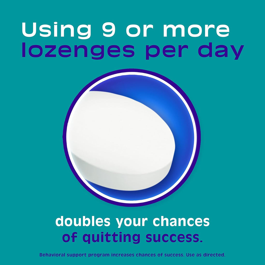 2 mg Mint Flavor Nicotine Lozenges 144 ct Q4786