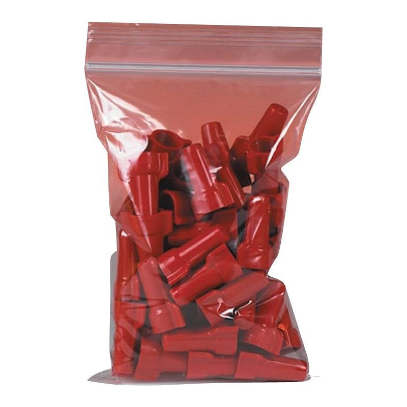 1000 Count 2 Mil Reclosable Poly Bags S976