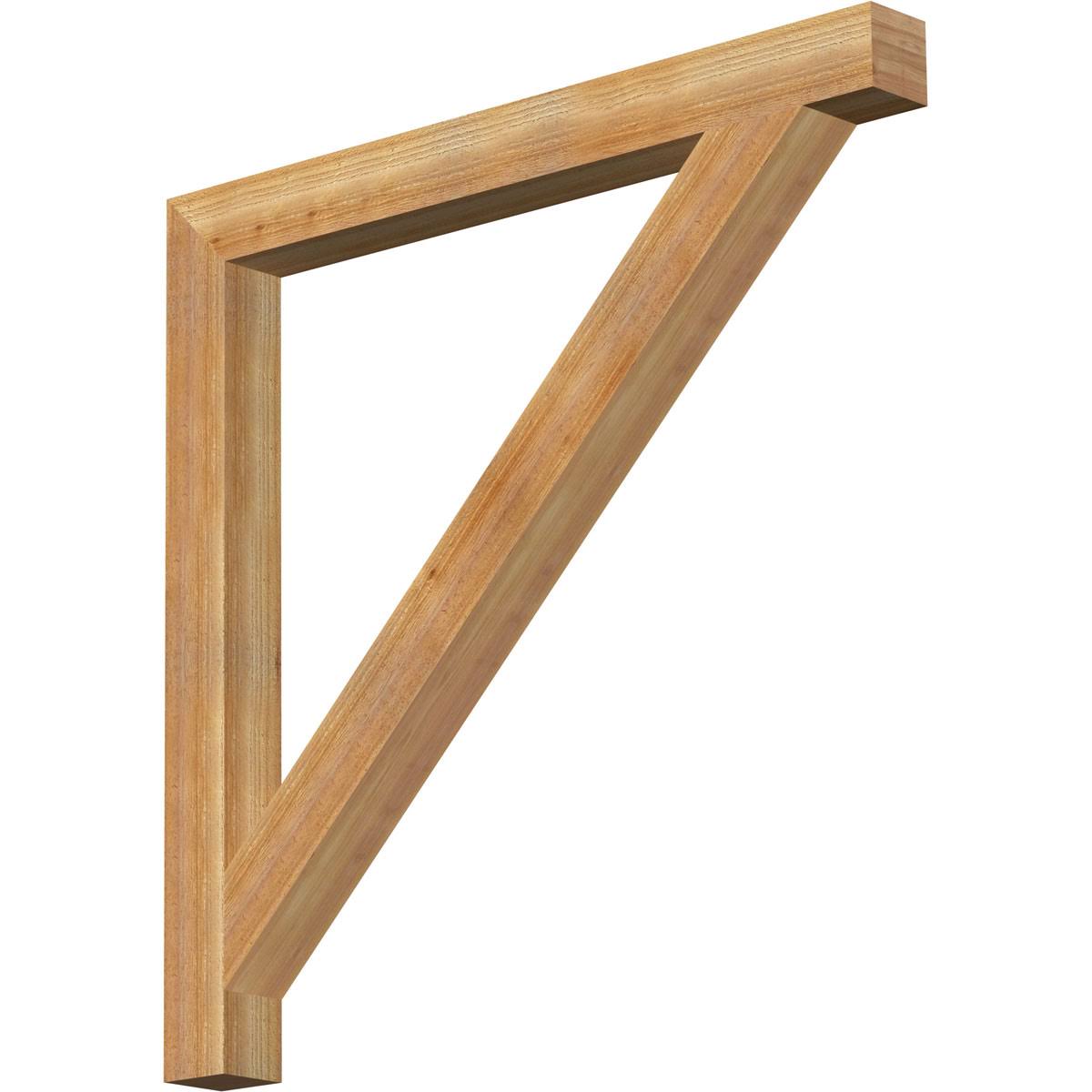 Rough Sawn Western Red Cedar Bracket Q64811