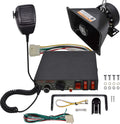 200W 9 Tones Car PA Speaker with Handheld Microphone, Pack of 2 C89245