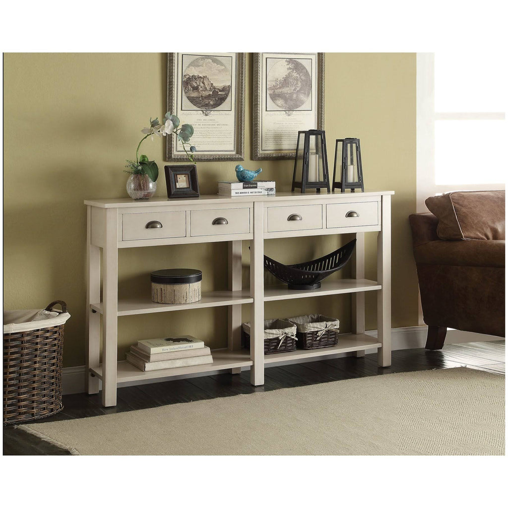 Cream Console Table G219