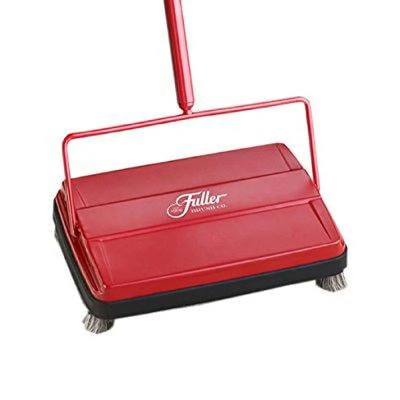 Electrostatic Carpet & Floor Sweeper - 9" Cleaning Path - Lightweight - Red A9730