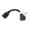 Adapter Cord 5-15P to L6-20R Receptacle Female Right Angle Plug I273269