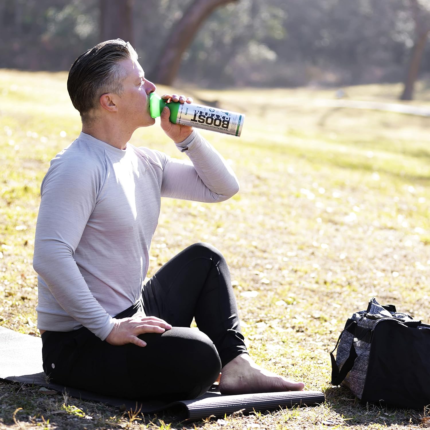 5 Liter Natural Pure Canned Supplemental Oxygen Bottle with Built in Mouthpiece (5 Pack) G8604