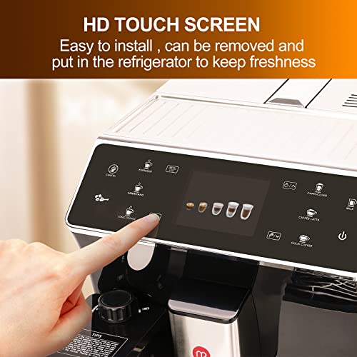 Super Automatic Espresso Coffee Machine with Grinder and Milk Frother F4906