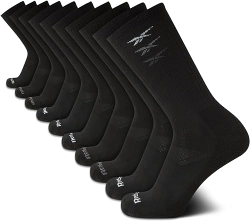 Men's Athletic Cushion Crew Socks (10 Pack) Q176071