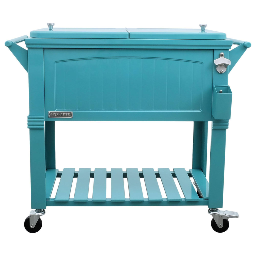 Portable Rolling Patio Cooler 80 qt. X878