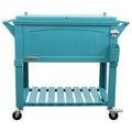 Portable Rolling Patio Cooler 80 qt. X878