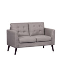 Gray Fabric Loveseat Z44681