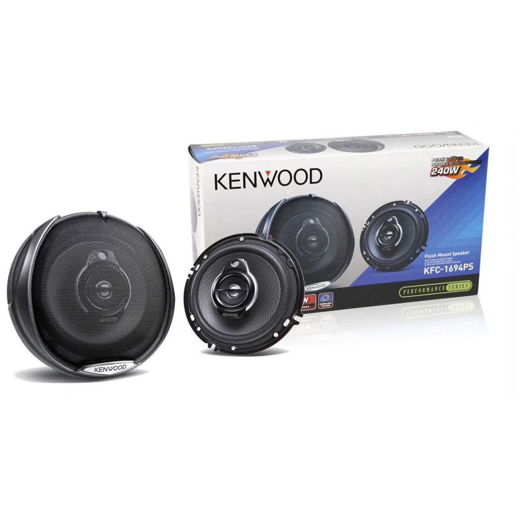 3-Way 140 W RMS Speaker, 2 Pack I3669