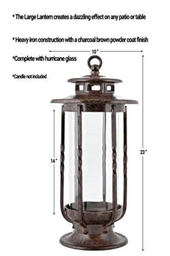 Decorative Hurricane Candle Lantern Holder (Small) U33985