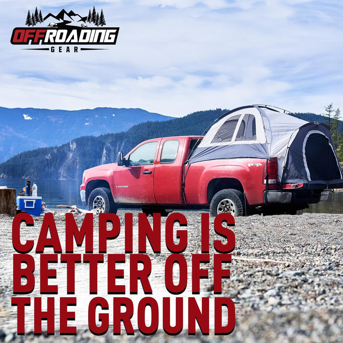 Pickup Truck Bed Tent with Front Awning Z91649