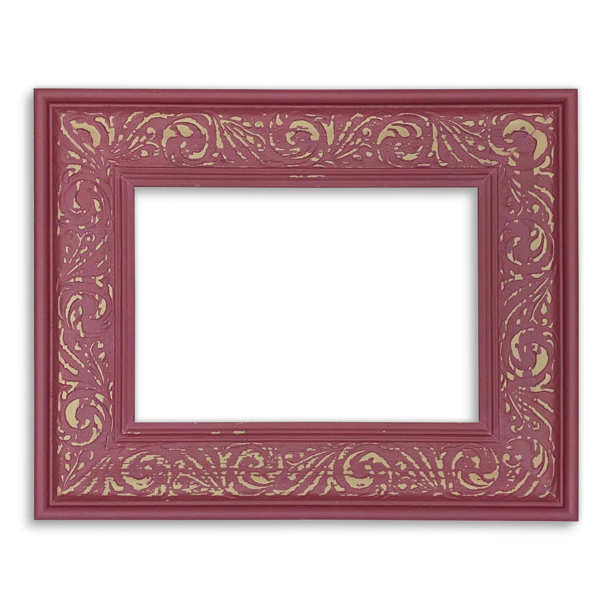Rose Embossed Frame U9662