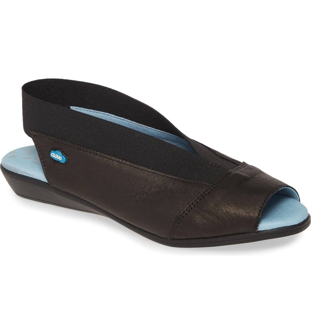 Black Flat Shoes L272