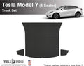 Black Rubber Heavy Duty Cargo Floor Mat Pack of 2 Q2857