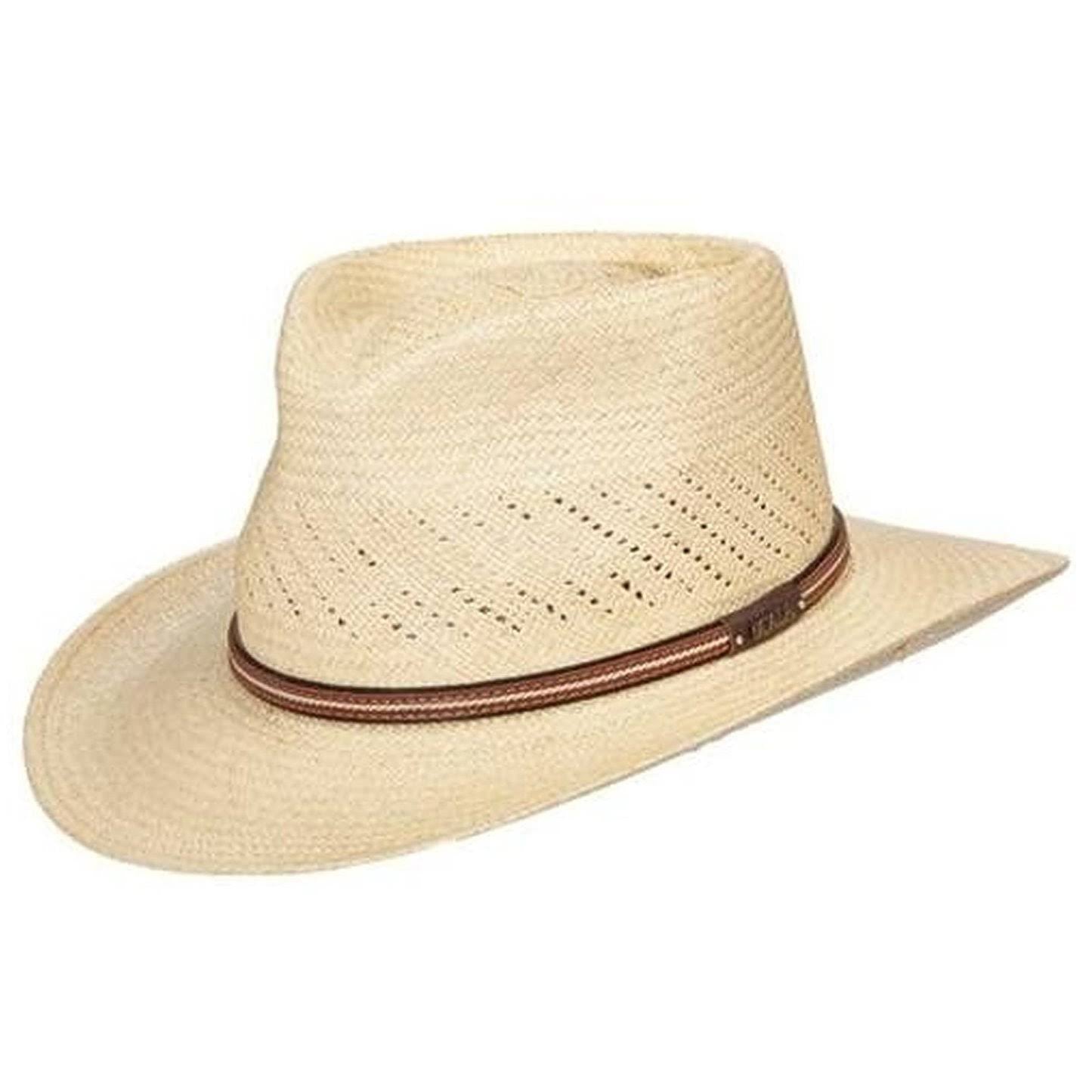 Vented Outback Panama Hat Natural Medium M8400