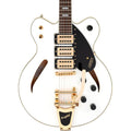 White 3-Pickup Center Block Electric Guitar L9785