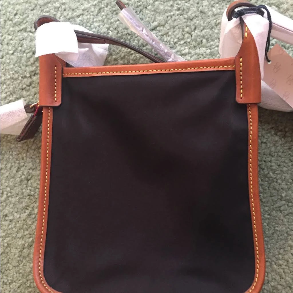 Black Nylon Crossbody Bag W4483
