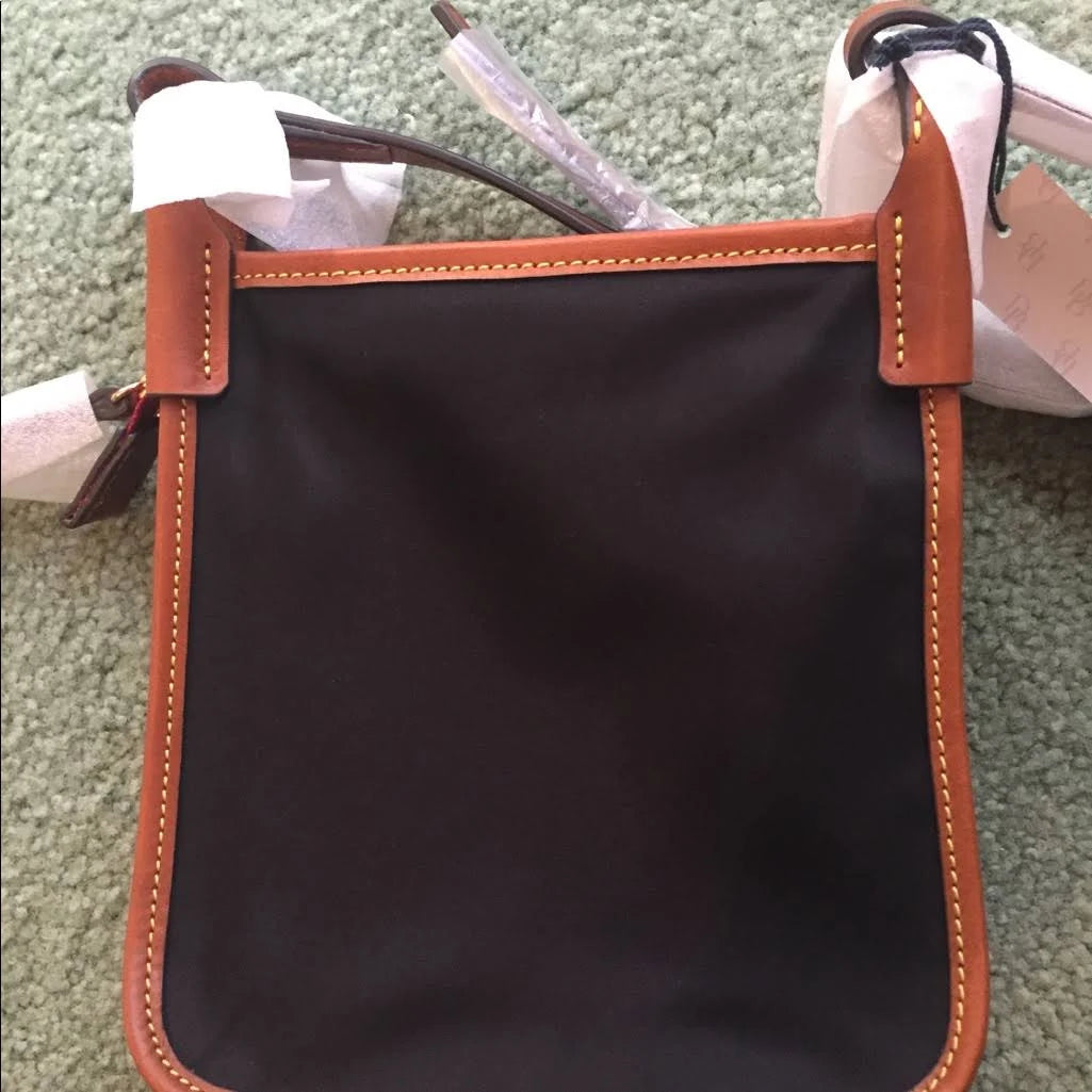 Black Nylon Crossbody Bag W4483