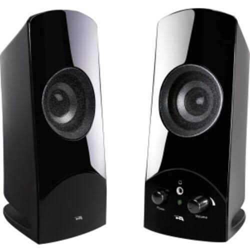 2-Piece Amplified Computer Speaker System O7552