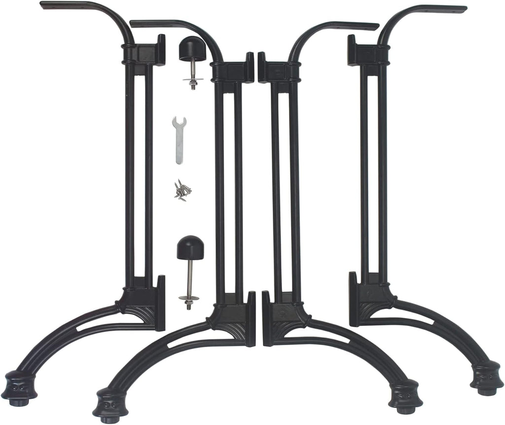 Aluminum Table Base Black R31865
