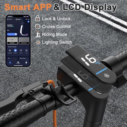 Electric Scooter, 350W, 8.5" Tires, 12 Miles Range, 16Mph, Folding E-Scooter with Dual Braking Q942