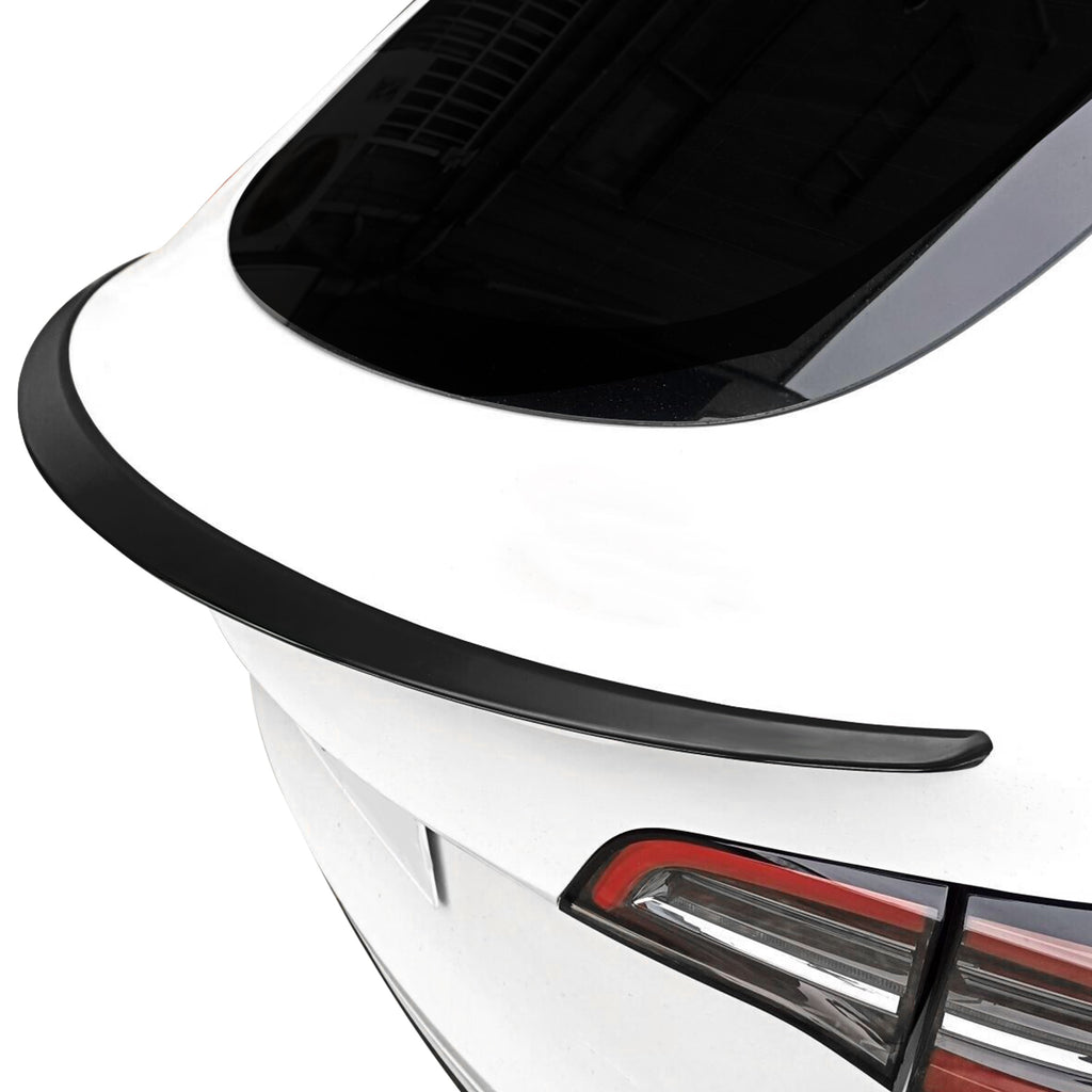 Eclipse Black ABS Plastic Trunk Spoiler for Tesla Model Y D681