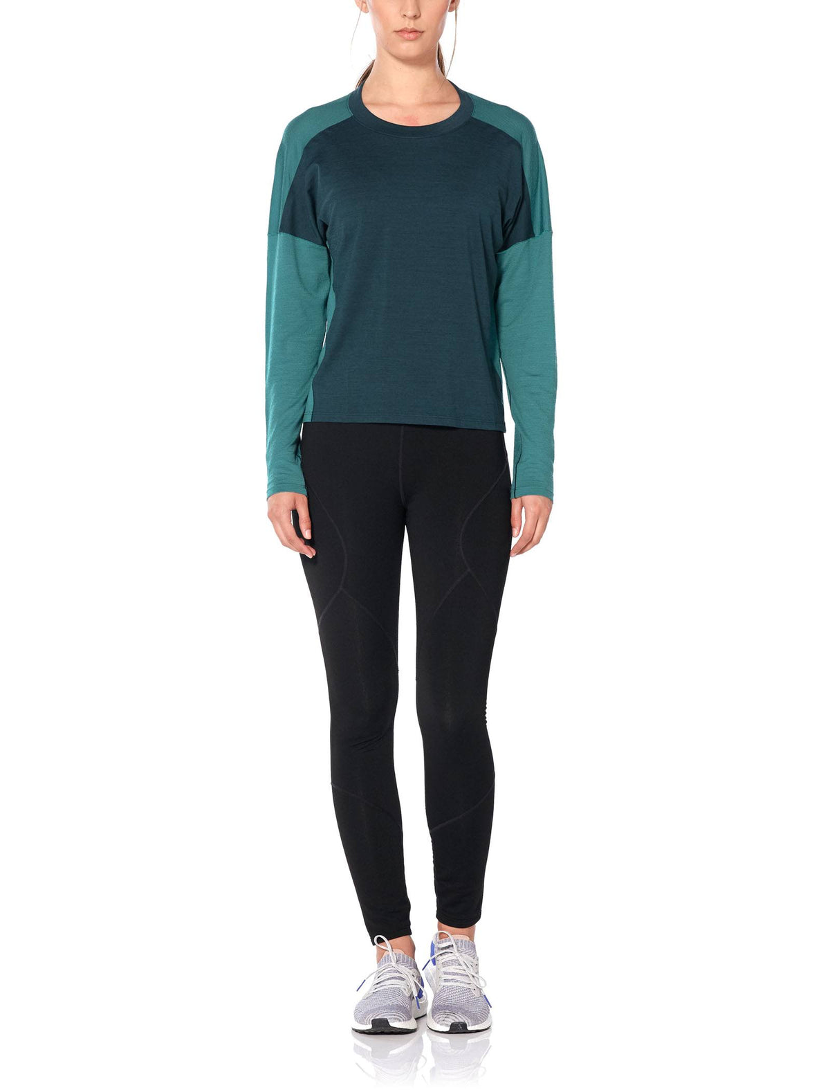 Nightfall Blue Spruce Long Sleeve Crewe K26488