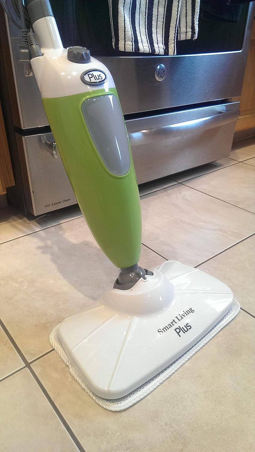 White and Green Steam Mop L806262