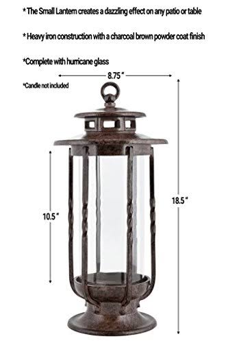Decorative Hurricane Candle Lantern Holder (Small) U33985