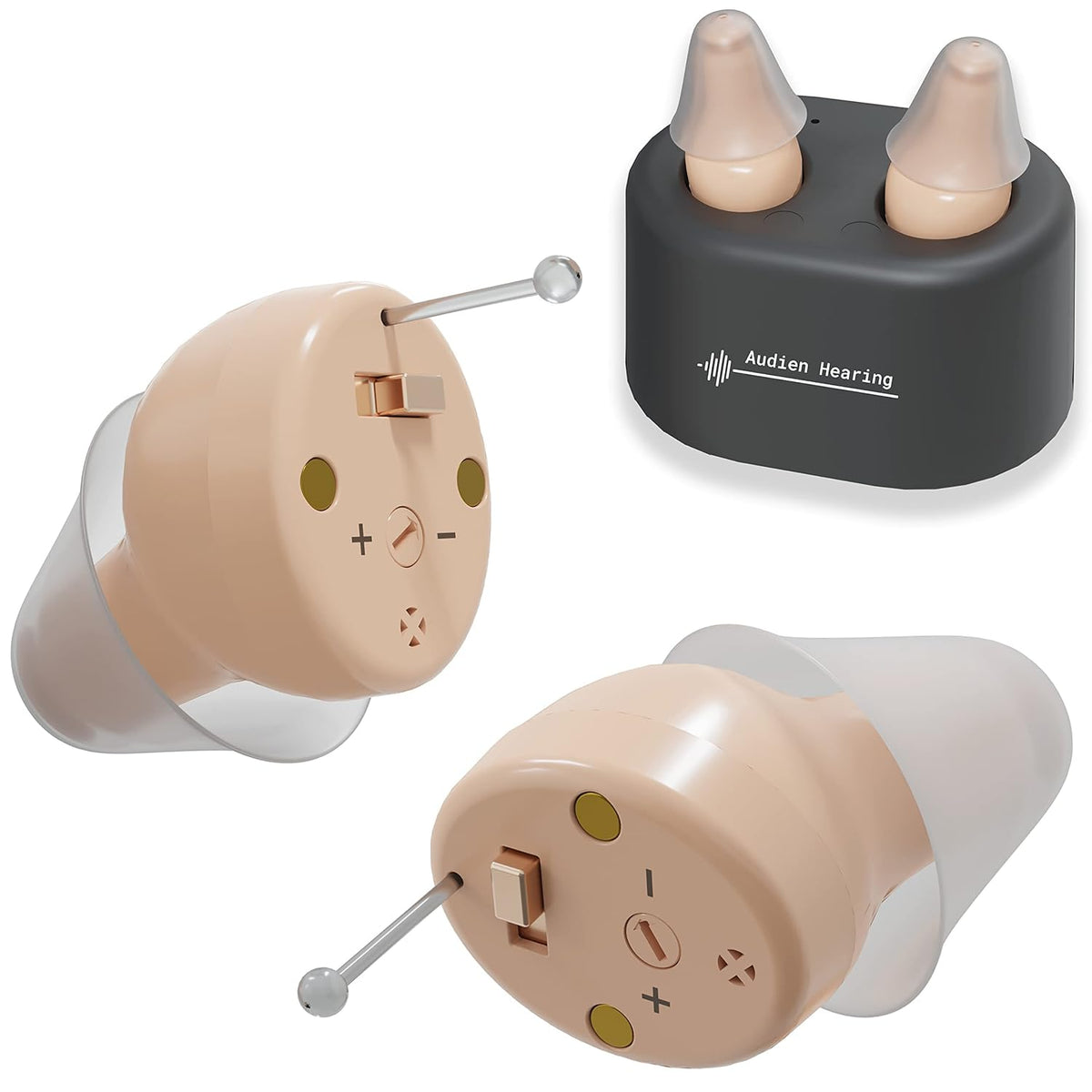 Rechargeable Hearing Amplifier with Accessory Kit T200