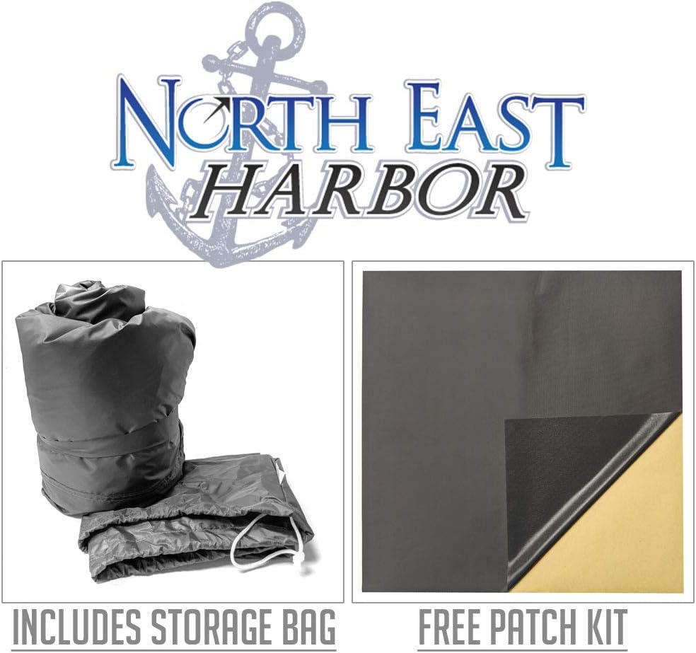 Truck Bed Camper Storage Cover, 300D Polyester, Gray, 96" L x 102" W x 85" H Z948401