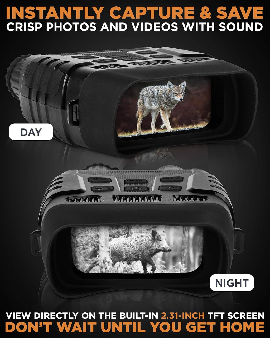 Digital Night Vision Binoculars with 32GB Card S442