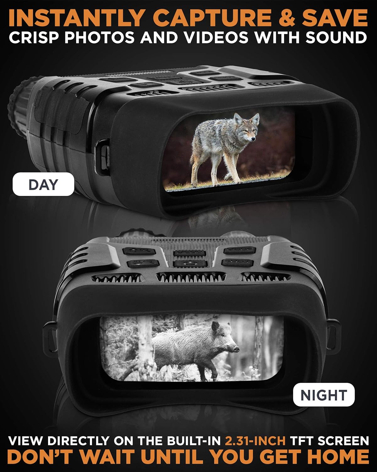 Digital Night Vision Binoculars with 32GB Card S442