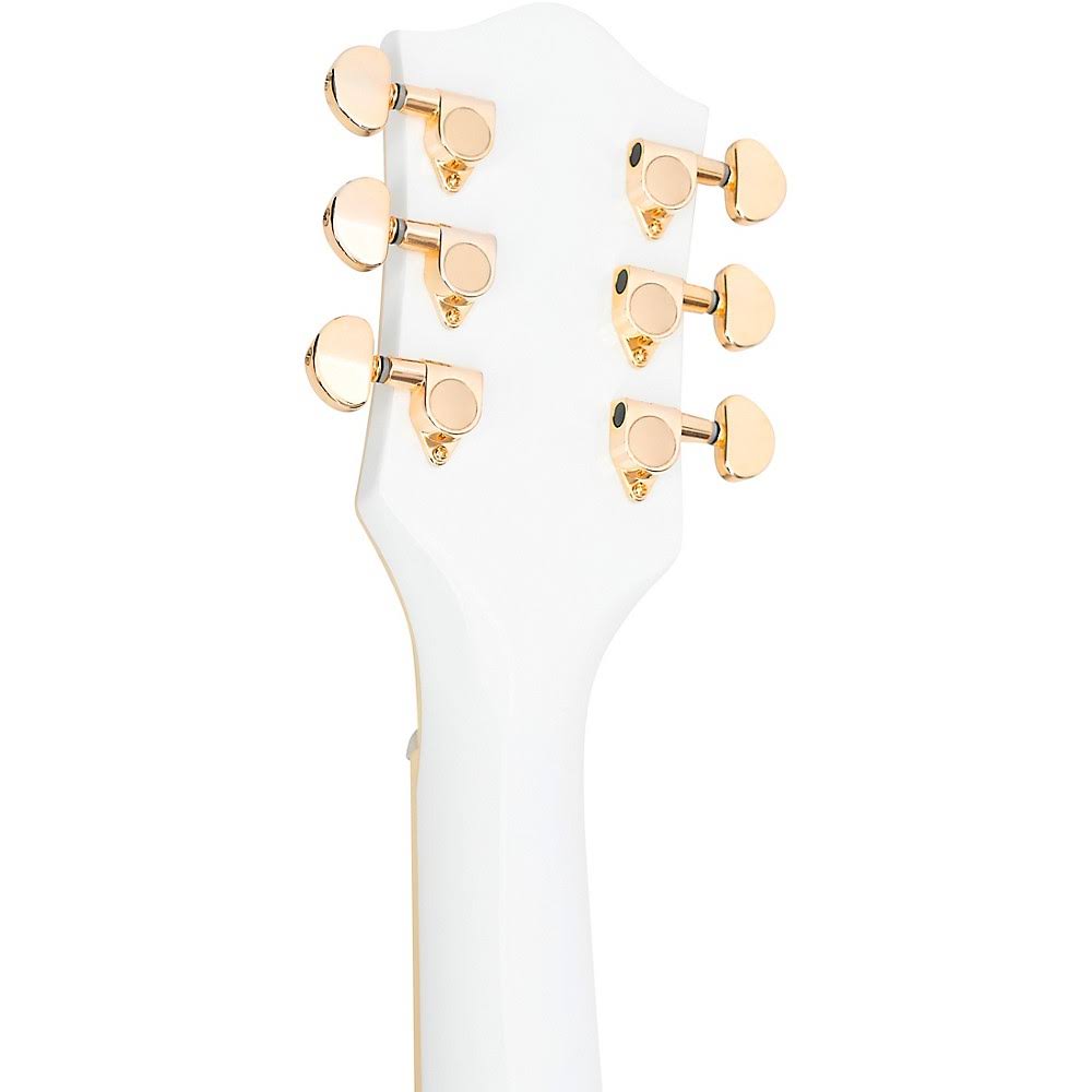 White 3-Pickup Center Block Electric Guitar L9785