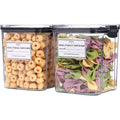 2 to 5 Plastic Food Storage Containers with Lids B643599