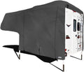 Truck Bed Camper Storage Cover, 300D Polyester, Gray, 96" L x 102" W x 85" H Z948401