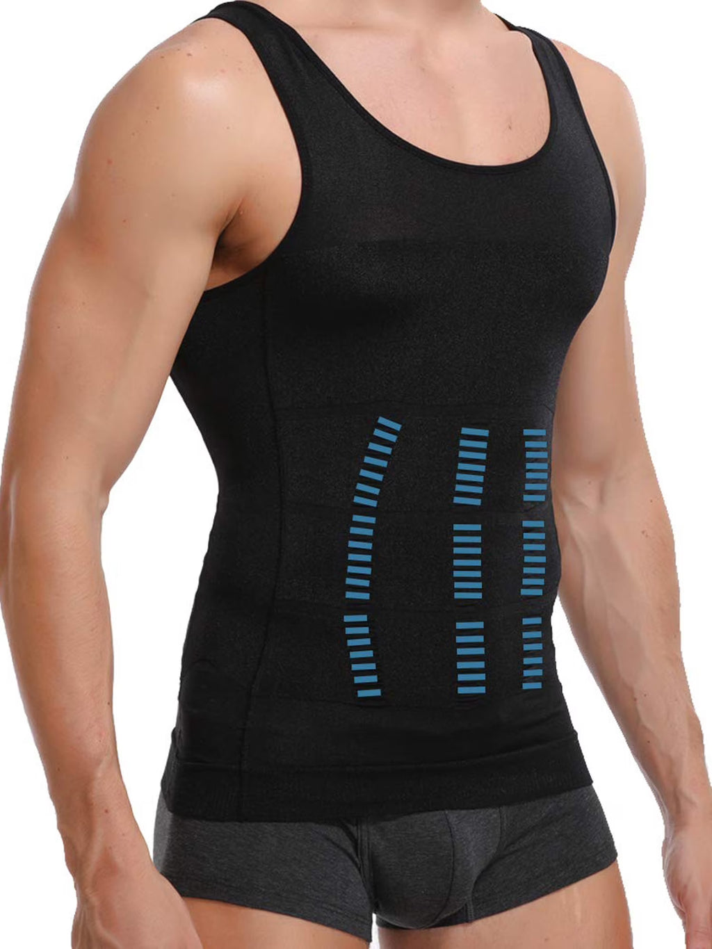 Mens Compression Undershirt Vest M763722