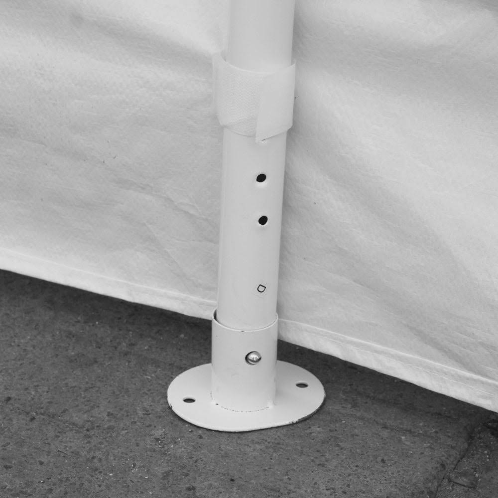 Heavy Duty Outdoor Canopy Carport Tent 10 x 20 ft White D863589