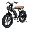 20" Fat Tire 48V 15Ah Removable Battery Electric Bicycle 750W 30MPH Shimano 7 Speed T282