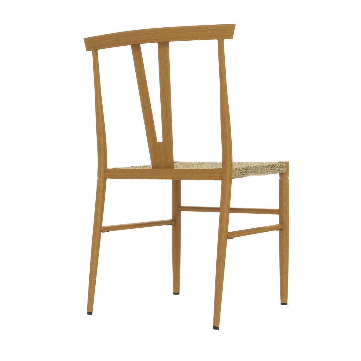 Natural Woven Rattan Dining Chair Set of 2 P2765