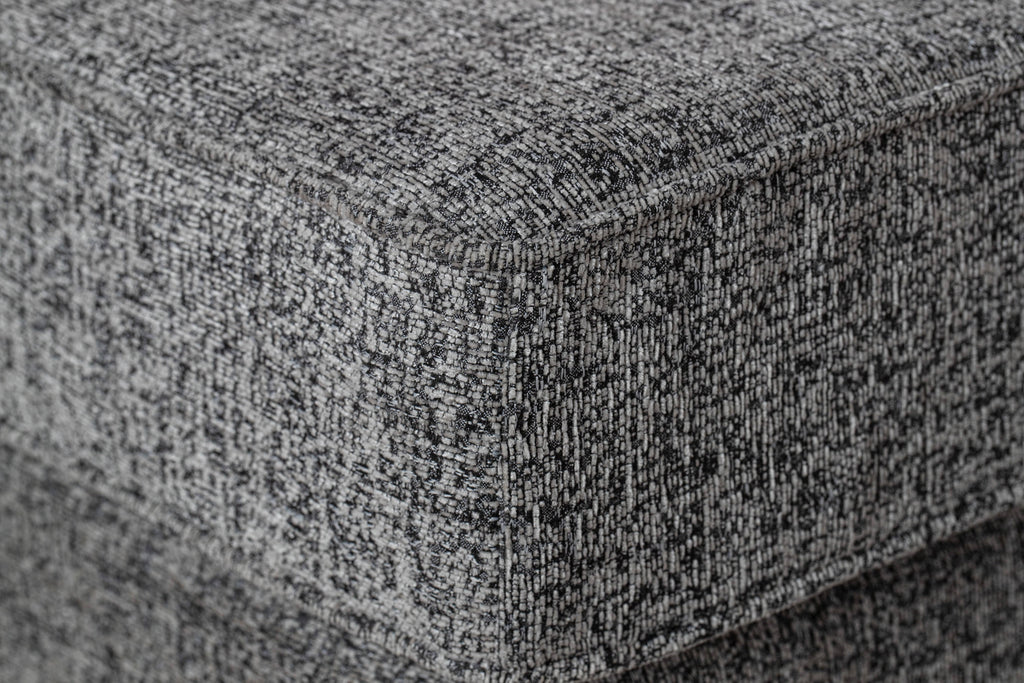 Gray Fabric Loveseat D796870