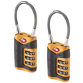 Orange TSA Cable Lock 2 Pack D279114