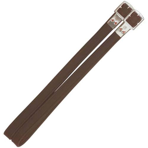 Brown Slimline Stirrup Leathers L5911