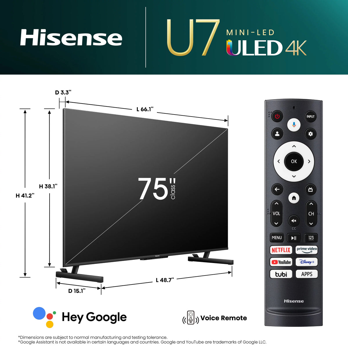 75" Mini-LED ULED 4K UHD QLED Smart TV D381