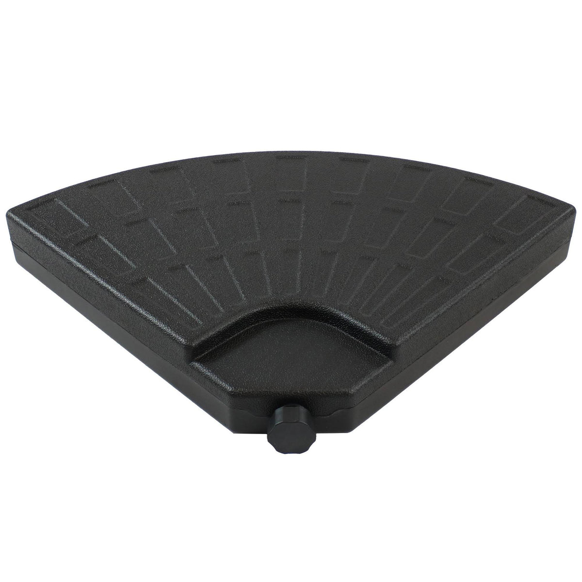 Black Cantilever Patio Umbrella Base Plate 4 Pk N377