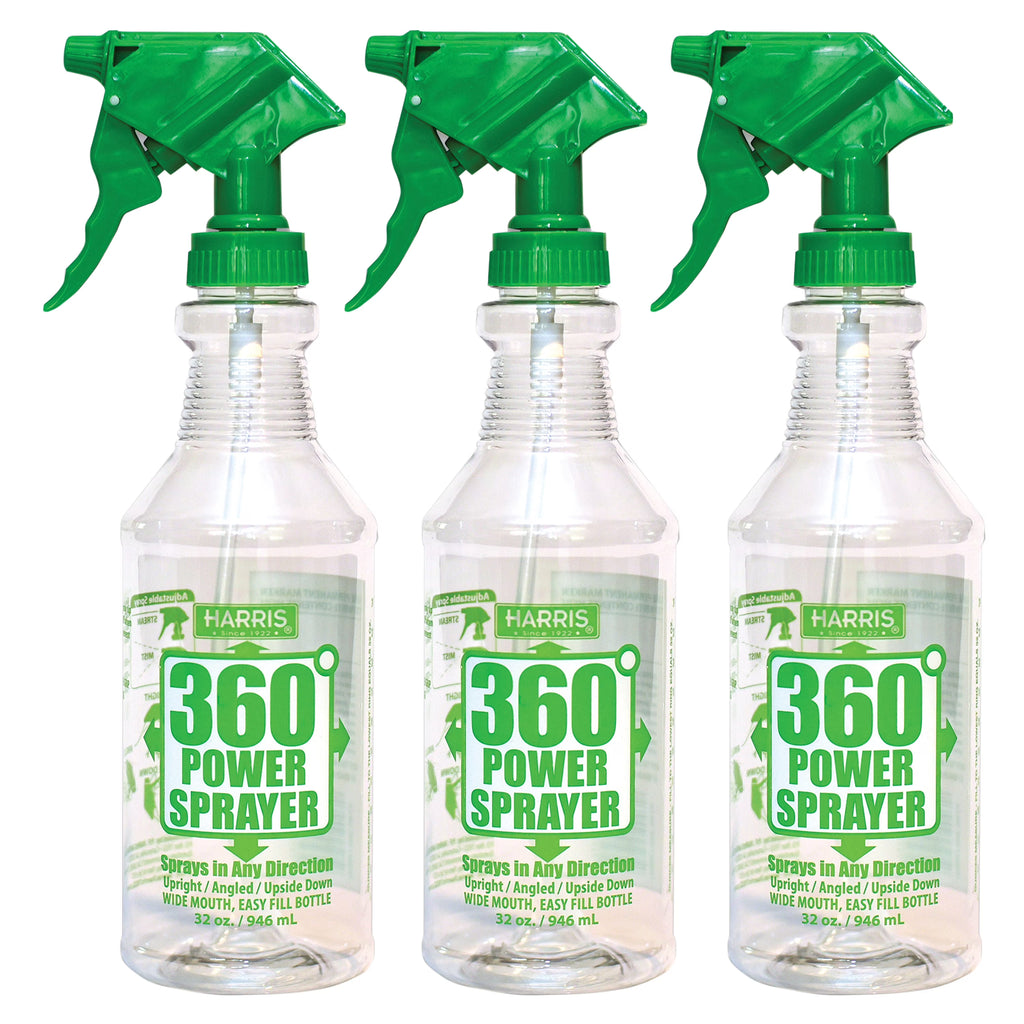 360-Degree Upside Down Spray Bottle 3 Pack 32oz C3997