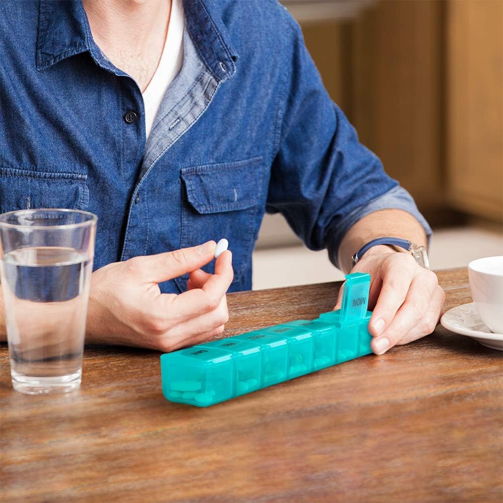 Large 2 Pack Pill Organizer L528